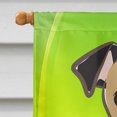 thumbnail image 3 of Carolines Treasures BB2005CHF Jack Russell Terrier St. Patricks Day Canvas House Flag, 3 of 4