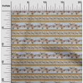 thumbnail image 1 of oneOone Cotton Silk Fabric Stripe|Leaves & Floral Block Print Fabric BTY 42 Inch Wide, 1 of 4
