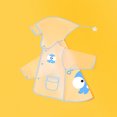 thumbnail image 1 of Imperméable Réutilisable Plus Épais Poncho de Pluie Veste Imperméable pour Enfants Garçon Fille, Pieuvre, S, 1 of 6