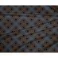 thumbnail image 4 of oneOone Polyester Lycra Fabric Tartan Check Printed Fabric 1 Yard 56 Inch Wide, 4 of 4