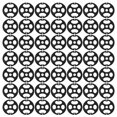 thumbnail image 1 of 100 Pcs Boucles de Réglage de Siège de Voiture Boucles de Siège ABS Boucles de Réglage de Bande Élastique, 1 of 9