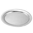 thumbnail image 1 of Stainless Steel Plate, Food Dish Serving Dish Pan Multi-Function Dish  For Kitchen Use, 1 of 8