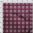 thumbnail image 3 of oneOone Cotton Silk Dark Magenta Fabric Block Craft Projects Decor Fabric Printed By The Yard 42 Inch Wide, 3 of 5