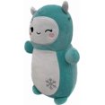 thumbnail image 2 of Squishmallow Holiday HugMees 10" - Teal Yeti, 2 of 2