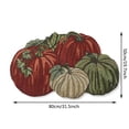 thumbnail image 2 of Binwennn Carpet Small Knit Throw Men Blankets And Throws Thanksgiving Pumpkin Rug 31"X20"Non Washable Welcome Door Mat Cute Fall Doormats For Indoor Outdoor Entrance Imitation Cashmeree, 2 of 6