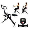 thumbnail image 3 of Total Crunch Power Rider AB Cruncher Row Squat Assistance Machine, Entraînement des Fesses Exercice AB Core Toner Entraîneur Abdominal, Équipement de Musculation Cardio Entraînement Physique Gym à Domicile pour Jambes, Fessiers, Fesses avec Moniteur, 3 of 9