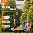thumbnail image 2 of VEVOR 43CC 6-in-1 Multi-Functional Trimming Tools, Gas Hedge Trimmer, Weed Eater, String Trimmer, Brush Cutter, Edger, Pole Saw Chainsaw Pruner with Extension Pole, 2 of 9