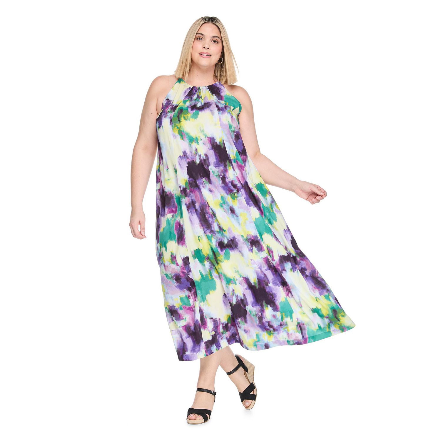 Lane Bryant Women's Plus Halter Dress