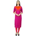 thumbnail image 2 of Phagun Tunique pour Femmes en Coton Kurti Indienne de Designer Kurta Droite, 2 of 7