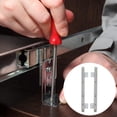 thumbnail image 4 of EeaseCA 1 Pair Large Keyboard Tray Slide-out Keyboard Stand Keyboard Slide for Office, 4 of 7