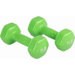 Vinyl Coated Hand Weight Dumbbell Pair, Set of 2
