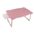 thumbnail image 1 of Bed Folding Table Lap Reading Desk Bed Folding Table Portable Cute Breakfast Tray Lap Standing Notebook Desk For Home Dormitory, 1 of 8