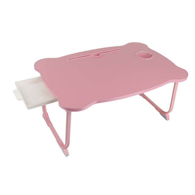 Bed Folding Table Lap Reading Desk Bed Folding Table Portable Cute Breakfast Tray Lap Standing Notebook Desk For Home Dormitory