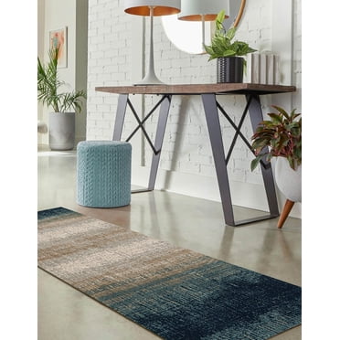 ECARPET Sable Contemporary Runner Rug for Living Room, Bedroom, Dining Room, Entrance, Hallway and More.