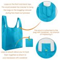 thumbnail image 1 of Agiferg Sac Fourre-Tout Pliable et Réutilisable Sac de Rangement Portable de Voyage Multicolore Sac d'Épicerie de Supermarché, 1 of 4