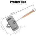 thumbnail image 2 of Hot Dog Pocket Maker, Double-Sided Flip Pocket Pan, Nonstick Sealed Sandwich & Hot Dog Toaster, Double-Sided Removable Sandwich Baking Pan, Flip Grill Pans, Portable Sealed Grill Pans (1 Pcs), 2 of 7