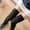 Black, variant on Womens Socks 1 Pair Fashion Thigh High Over Knee High Socks Girls Womens Solid Sexy Socks Christmas Socks on Clearance