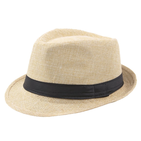 Meitianfacai Black Top Hat, Fashion Gentleman Hat with Big Head Circumference, Top Man Hat Baseball Cap Men