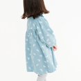 thumbnail image 4 of Robe d'Automne Hiver pour Bébé Fille Robe en Velours Côtelé Manches Longues pour 1-8 Ans, 4 of 5