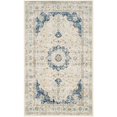 thumbnail image 4 of Safavieh Evoke 6'7" Round Power Loomed Rug in Ivory and Blue, 4 of 10