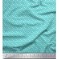 thumbnail image 1 of Soimoi Poly Georgette Tissu Floral Petit Tissu Imprimé par Yard 52 Pouces de Large, 1 of 3