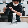 thumbnail image 2 of Stainless Steel Collapsible Coffee Dripper Replacement Holder Portable Pour Over Filter Dispenser Cone Reusable Stand Housewarming Silver, 2 of 9