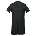 thumbnail image 1 of Men's Short Sleeves Lab Coat Laboratory Doctor Workwear, 1 of 3
