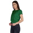 thumbnail image 3 of Inkmeso T-shirt Court d'Été à Nœud Torsadé à l'Avant pour Femmes à Manches Courtes, 3 of 8