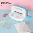 thumbnail image 3 of Manual Die Cut Machine, Easy To Use Cute Shape Rapid Cutting Die Cutting and Embossing Machine 6 inch  for Scrapbooking Starter, 3 of 7