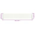 thumbnail image 4 of vidaXL Patio Retractable Side Awning 117x600 cm Cream, 4 of 5