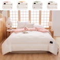 thumbnail image 1 of Lightweight All-Season Duvet Insert - Soft Washed Microfiber Comforter for Summer, Spring & Fall - Breathable & Insulating, 1 of 6