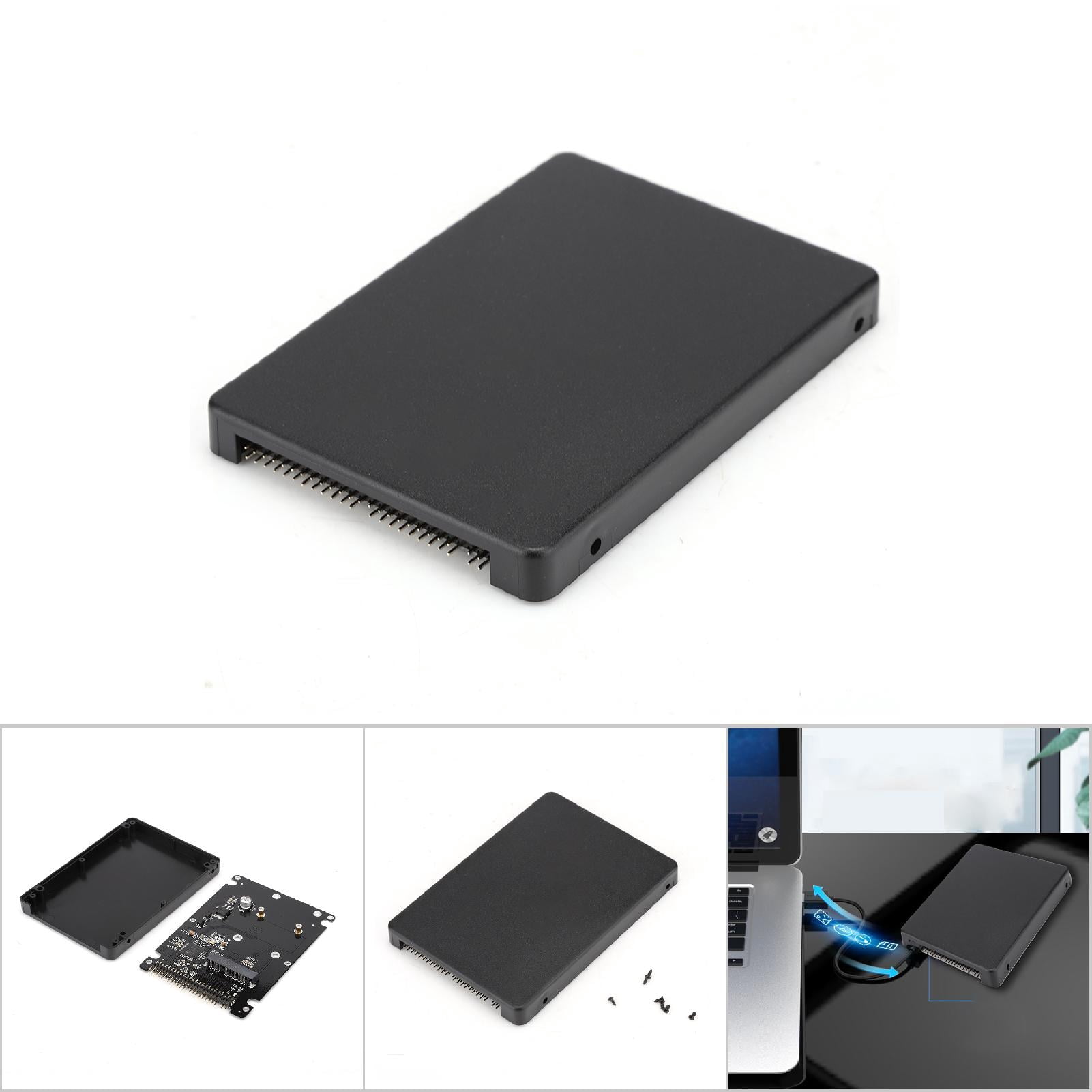 Hard Disk Box Safe and Stable SSD Box High Efficiency MSATA Hard Drive Box for Computer Office