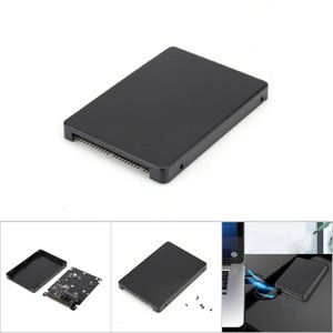 Boîte de disque dur sûre et stable SSD Encadré Haute efficacité MSATA Boîte de disque dur pour ordinateur Bureau