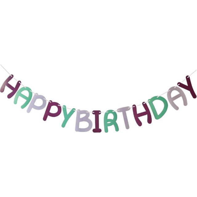 pitrice Decorate birthday letter banners