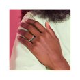 thumbnail image 3 of Bague Péridot 1,05 Carat (ctw) en Argent Sterling, 3 of 4