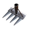 thumbnail image 2 of Multifunctional Garden Hoe, Weeding Tool, Digging Spade, Planting Shovel, Soil Loosening Tool, Vegetable Gardening Tool, Flower Bed Tool, Agricultural Steel Rake, Durable Gardening Tool, 2 of 9