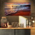 thumbnail image 1 of Design Art - Stunning Ocean Beach at Sunset, 1 of 4