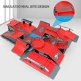 thumbnail image 4 of Skate Park Ramp Parts For Tech Decks Fingerboard Finger Board Parks Gift For Kids, 4 of 5