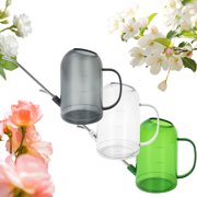 CQCYD 3Pcs 2L Stainless Steel Watering Can, Long Spout Garden Pot Waterer, Detachable Sprinkler Head, Large Capacity 2L Stainless Watering Can for Indoor Plants Outdoor Flowers and Household