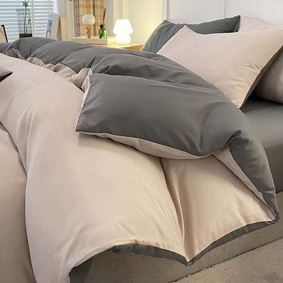 sdhkgrrt Comfortable Soft Bedding Set, Premium Bedding Collection, Dorm Room Essentials For College Students, Ultra Soft Breathable Bed Sheets, All Season Comforter Cover