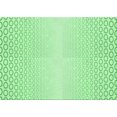 thumbnail image 1 of Ahgly Tapis Rectangulaire Lavable en Machine Vert Transitionnel, 2 Pieds x 5 Pieds, 1 of 7