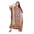thumbnail image 2 of Caftans Longs pour Femmes Grande Taille Robe Caftan Robe de Soirée Fête Été Plage Robe d'Été Manches Kimono Longues Robes Décontractées en Ligne, 2 of 7