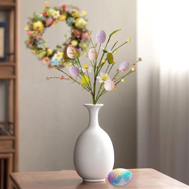 Easter Eggs Arrangement Home Decoration Festive Easter Decoration