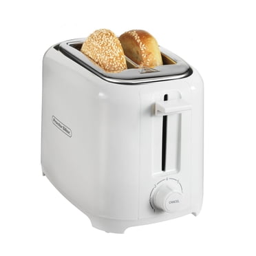 Proctor Silex 2-Slice Toaster with Extra-Wide Slots, White, 22216