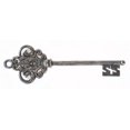 thumbnail image 1 of Graham & Brown 'castle Key' Wrought Iron Wall Art, 1 of 3
