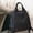 Black, variant on Trendy Backpack with Multiple Carrying Styles, Spacious Canvas Backpack for Laptop Books School Work, Portable Daypack with Comfortable Handles Durable Zippers Soft Fabric, Black
