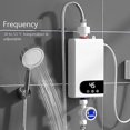 thumbnail image 5 of Vett 4500w Nouveau Chauffe-Eau Instantané Sans Réservoir Robinet Instantané Eau Chaude Led Digi, 5 of 5