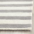 thumbnail image 3 of Safavieh Cambridge Collection CAM154A Handmade Moroccan Geometric Grey and Ivory Premium Wool Area Rug (10' x 14'), 3 of 3