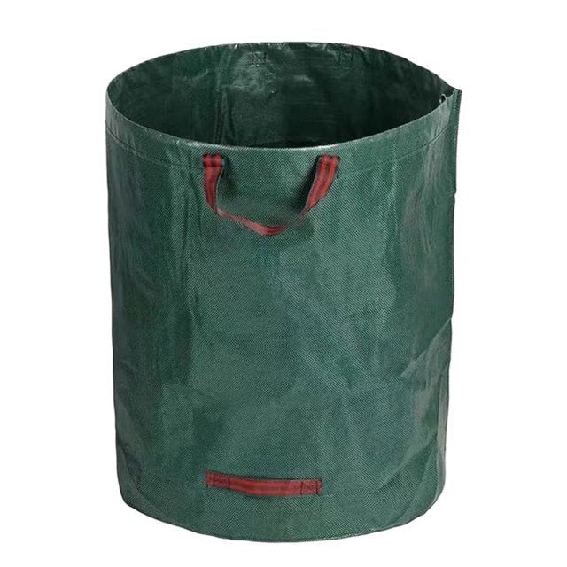 EIGTHTAIL Sac à Déchets de Jardin Pliable Réutilisable Contenant pour Feuilles et Herbe pour Pelouse Cour Piscine (400 L) Contenants de Rangement