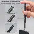 thumbnail image 3 of 24 In 1 Screwdriver Set - Precision Screwdriver Set With Magnetic Driver | Windspeed Pocket Manual Screwdriver Tool Kit With Sliding Closure | For Tablet, Watch, Camera, Computer Repair, 3 of 5